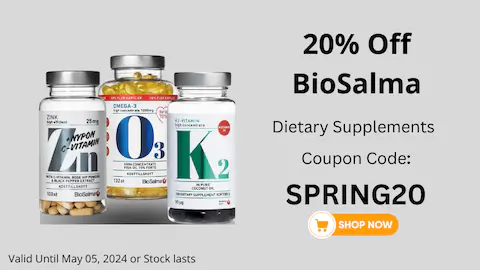 biosalma 20% offer